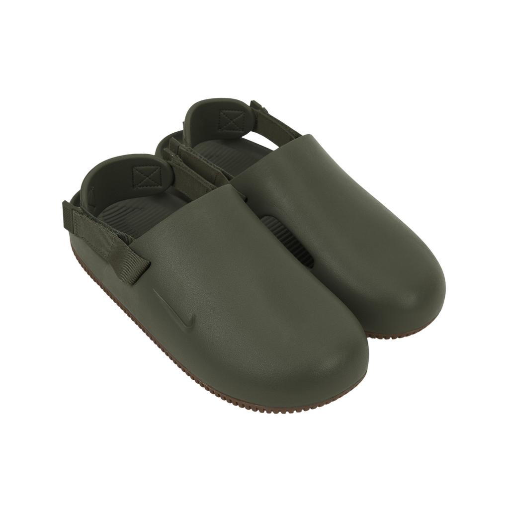 Nike Calm Mule Medium Olijfgroen Heren Sneakers Groen Kauwgom-Medium-Bruin FD5131-202