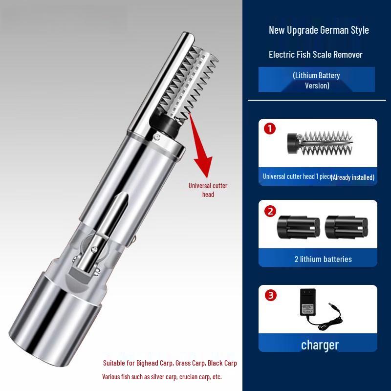 Wireless Electric Fish Scaler