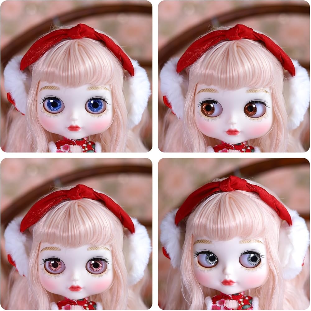 Icy Fortune Days 30cm BJD Doll Body Only 4 Color Eye Change Removable Wig Hand Swap