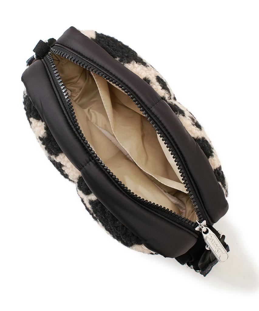 LeSportsac Official PUFFY CUBE Cow Sherpa Shoulder Bag CROSSBODY/3976 Women's