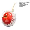 Christmas Fruit Pendant Red Fruit Car Rear View Mirror Charm Fruit Shaped Hanging Ornaments for Xmas Tree Auto Accessory