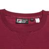 FILA Sweatshirts Men's Dark Umber Burgundy Crew Neck Thickened Other F51U649202FWI
