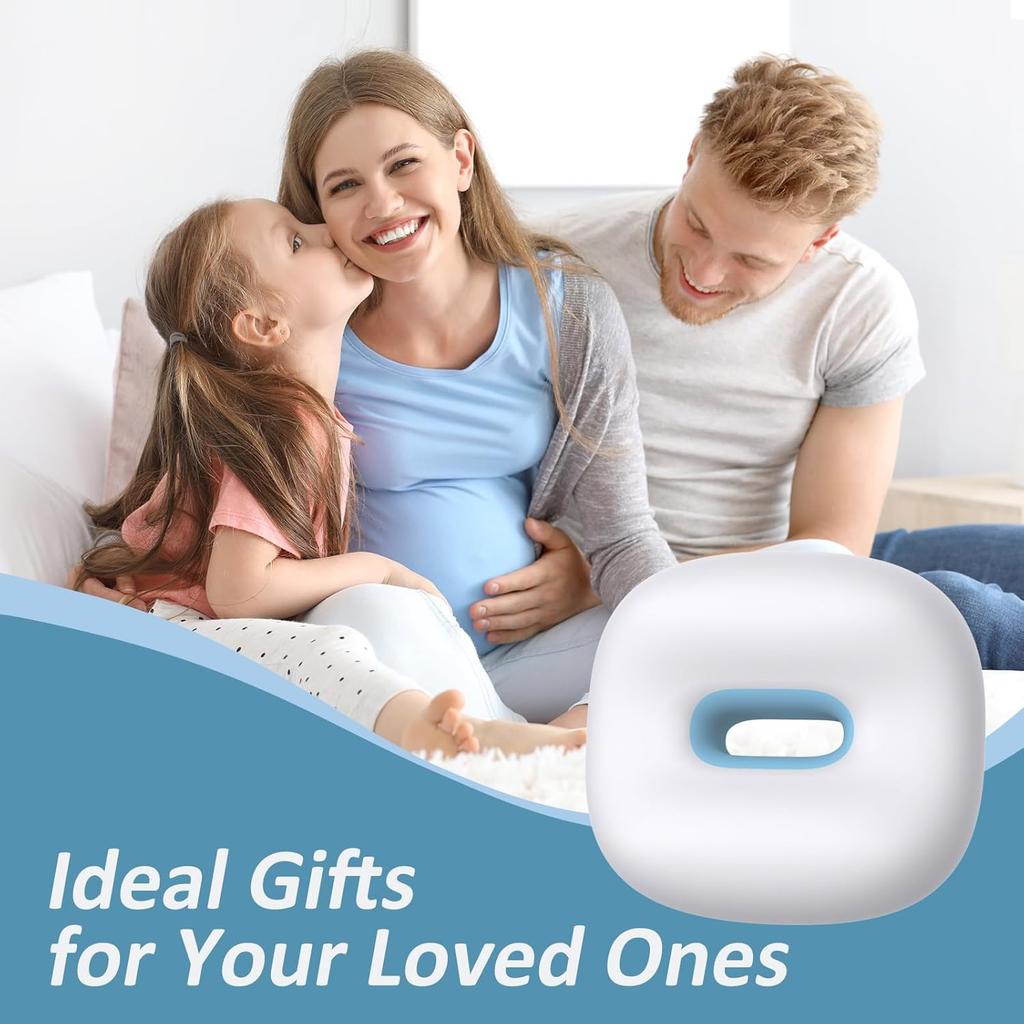 Knee Pillow for Side Sleepers, Memory Foam Leg Pillow for Side Sleeping, Between Legs Pillow for Back Hip Pain, Spine Aligning, Sciatica,