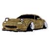Embroidered Car Shape Rug Sports Racing Car Floor Mat Entrance Carpet Tufted Carpet  Bathroom