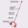 Extended Handle Stainless Thick Pole Storage Labor-saving with Bag Large Rolling
