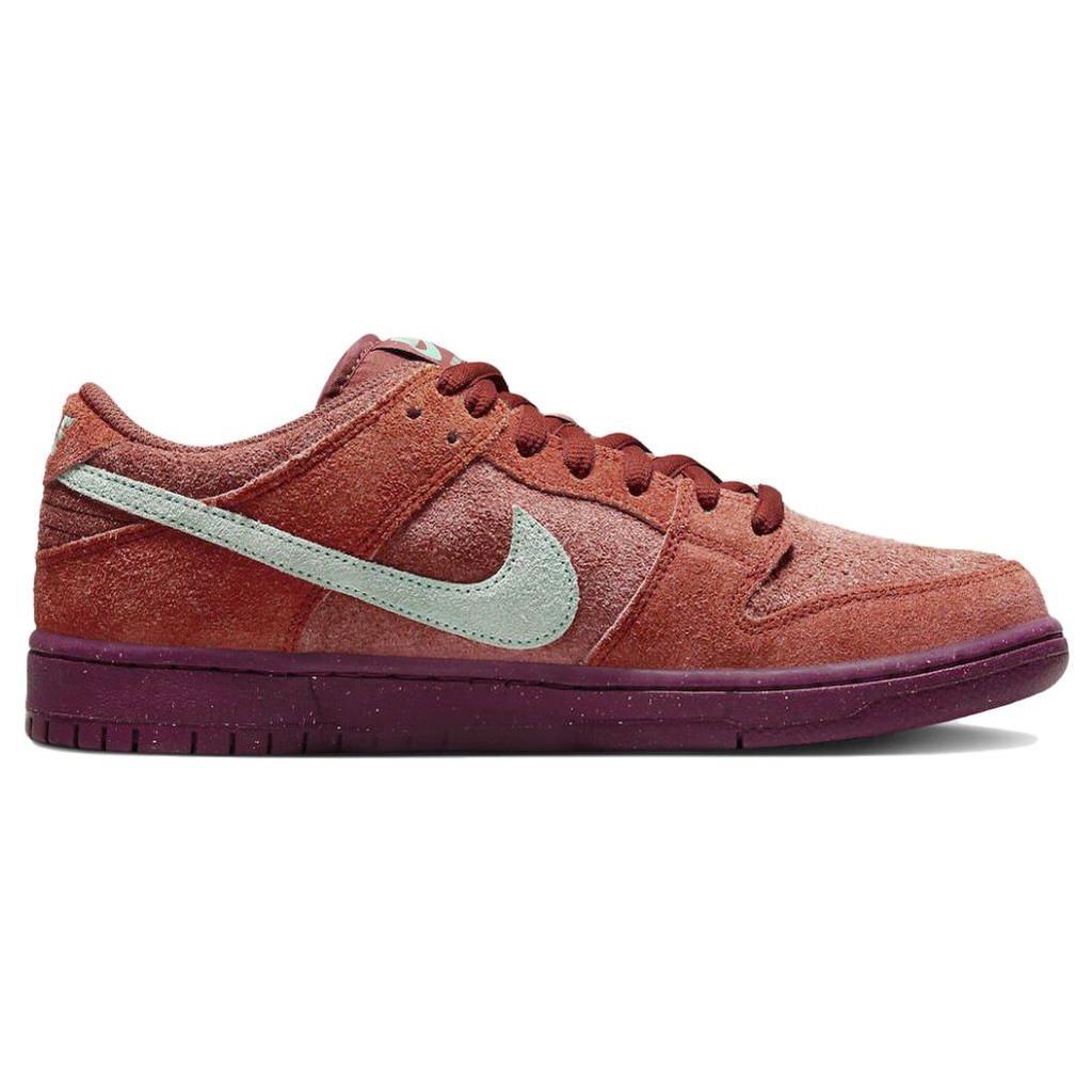 Nike Dunk Low SB Mystic Red Unisex Sneakers Emerald-Rise Rugged-Orange Rosewood DV5429-601