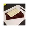 Silicon Chocolate Bar Mold 22x10x0.8cm Chocolate Baton Mold Baking Tool Brown PrzydaSie.pl