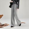 SOFSIL Women's High-Waisted Slim-Fit Flare Casual Trousers