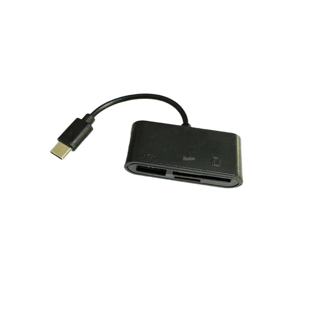 Android OTG Adapter Cable: 2-in-1 TF/SD Card Reader