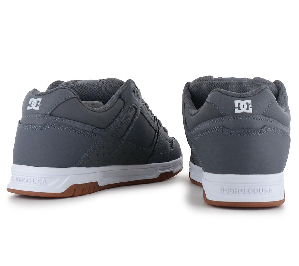 DC Shoes Stag - Herren Sneakers Skater Skate Schuhe Leder Grau 320188-2GG ORIGINAL