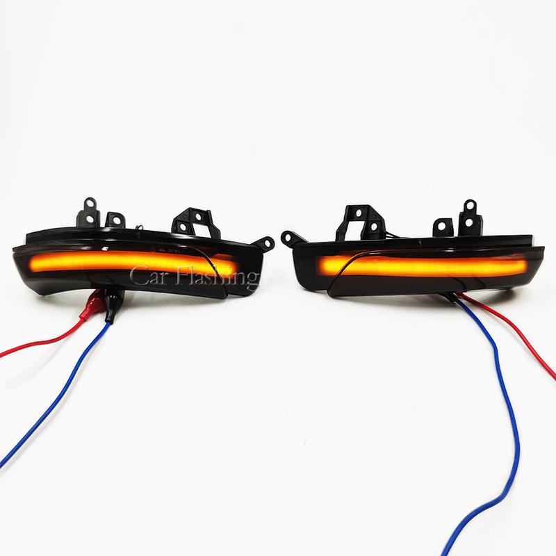LED Dynamic Turn Signal Light For Toyota PRIUS REIZ Camry MARK X CROWN AVALON PASSO IQ EV Side Wing Mirror Lamp Indicator