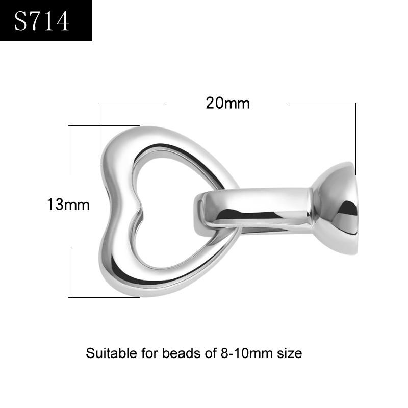 XD S714 925 Sterling Silver Necklace Clasp Fashion Bracelet Clasp Boutique Connecting Clasp