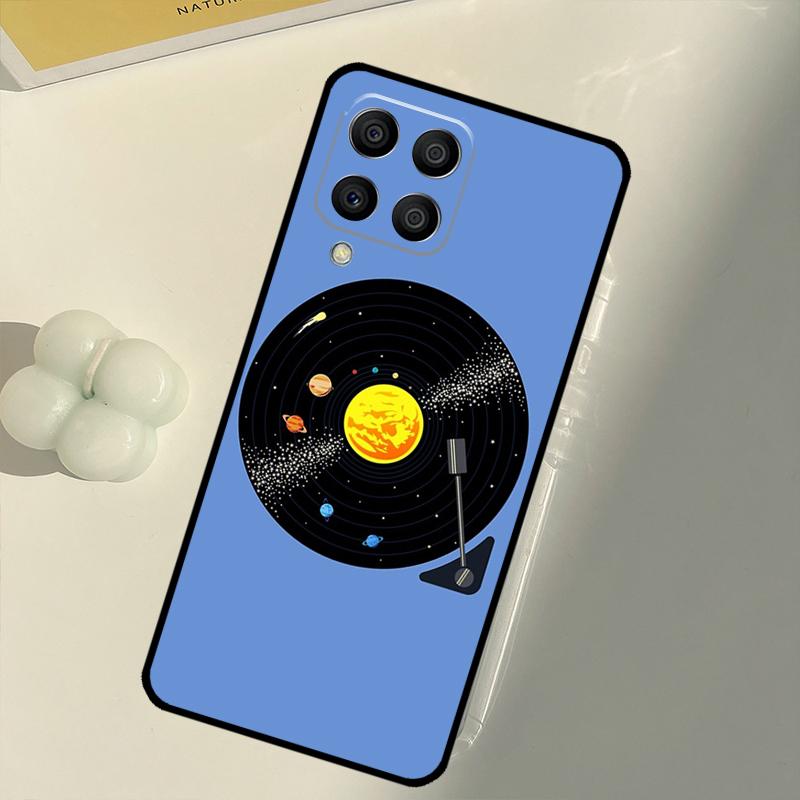 Vinyl Record Retro For Samsung Galaxy M31 M16 M11 M21 M13 M33 M35 M53 M55 M15 M14 M34 M54 M12 M32 M52 M06 Case