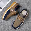Spring and Autumn Men's Canvas Shoes Breathable Commuting Shoes Casual Shoes Deodorant Versatile Trend