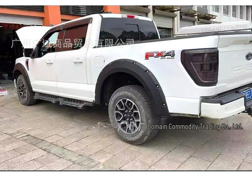 Compatible with 21-25 Ford F150 Wide Body Fender Flares with Rivets and Trim Panels