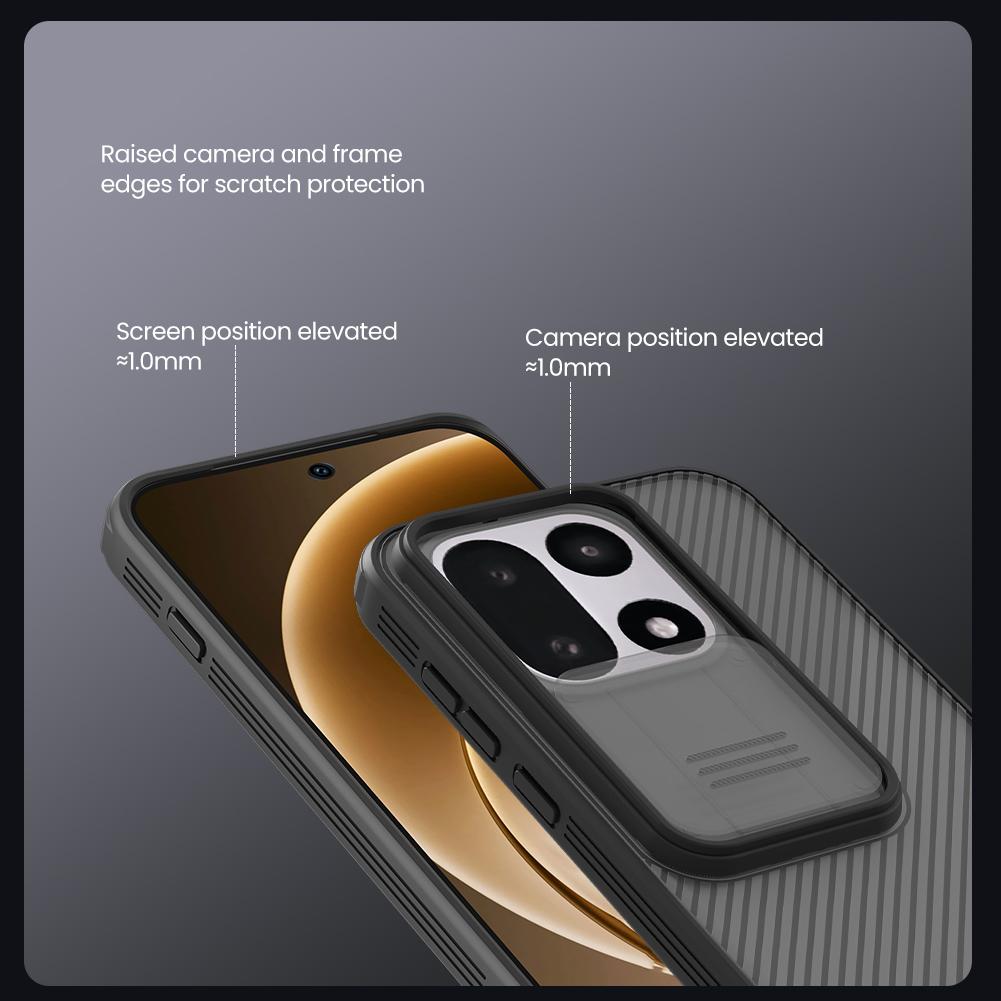 Für OnePlus 15 Handyhülle CamShield Pro Kameraschutz Rückseite