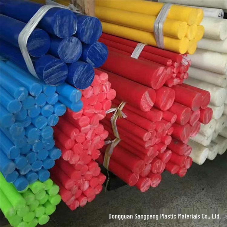 Antistatic Conductive POM Rods & Delrin Sheets In Black, White, Green, Yellow, Blue, Red