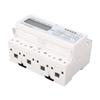 3 Phase 4 Wire Energy Meter 7 Digit LCD Display Voltage Power Current Voltmeter Ammeter Monitor 3x22