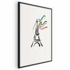 Poster - Eiffel Tower I Colors