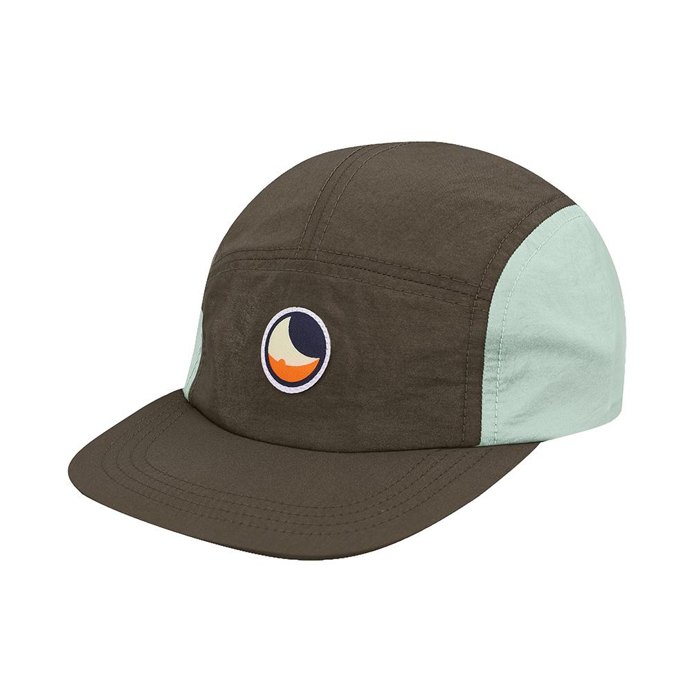 Tikestudeomun Classic Patch One Tone Camp Cap Brown Mint (Classic Patch One Tone Camp Cap Brn/Mnt)