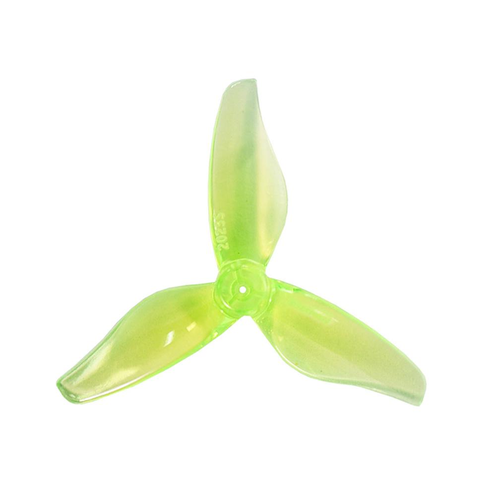 4 Pairs Gemfan Hurricane 2026S 2 Inch 3-Blade Propeller 1.5mm 1 Hole  for 1105 5500kv Motor FPV Racing RC Drone