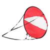 Polyester Taffeta Durable Folding Kayak Wind Sail Transparent Window Canoe Wind Sail Boat Water Sports AccessoryKayak
