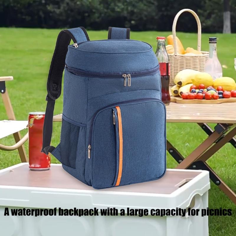Leakproof Coolers Backpack Waterproofs Soft Coolers Bag Beach Coolers Backpack for Beach, Fishing, Picnics, Travel