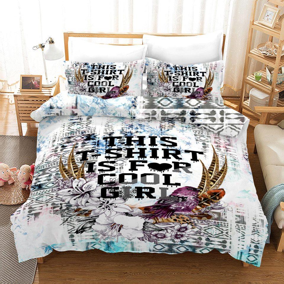 

3D Digital Printing Bohemian Wind Dream Catcher Three-Piece Bedding Home Textile Quilt Cover 70 * 133 two-piece set