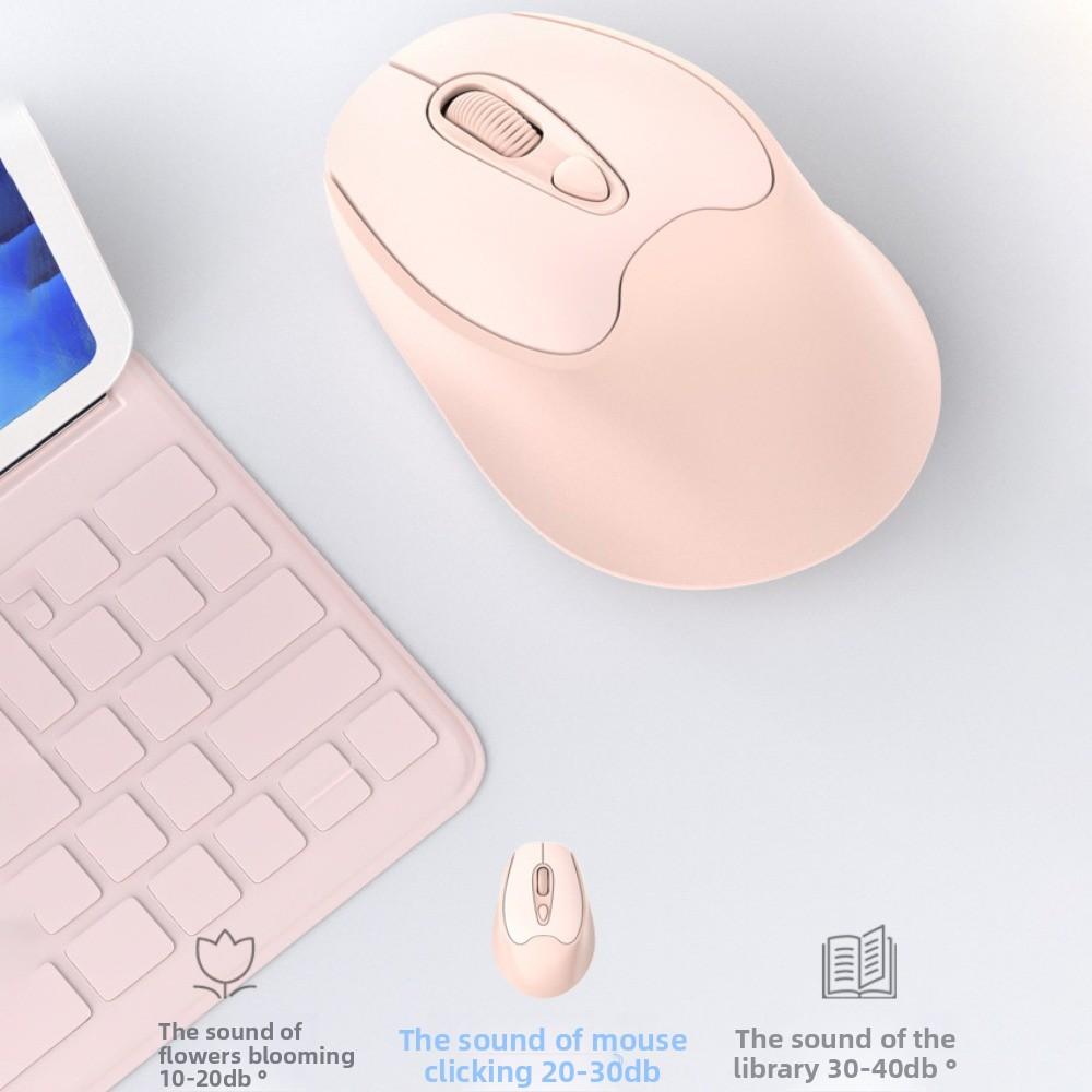 Portable Laptop Wireless Mouse 2.4G Ergonomic Mouse Optical Cordless Mice Wireless Mice  Tablet