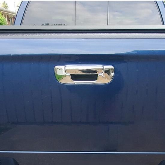 Chrome Side Door Handle+ Tailgate Cover Set For 2003~08 DODGE Ram 1500 2500 US