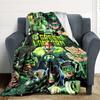 1 Stück Green Lantern Decke Polyesterfaser, Ganzjahreskomfort für Sofa, Bett, Büro, Auto, Camping, Ideale Heimdekoration & Geschenk, Bürokomfort