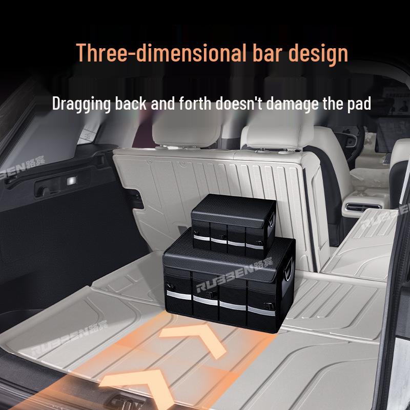 Trunk Mat for Leapmotor B10: TPE Semi-Enclosed, Customized for Interior Modification