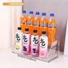 1pc Multi-layer Acrylic Transparent Desktop Beverage Display Organizer, Multifunctional Beer, Cola, Canned Soda, Storage Shelf