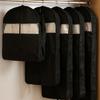 Clear View Clothes Dust Bag Thickened Waterproof Fabric For Hanging Garment Storage