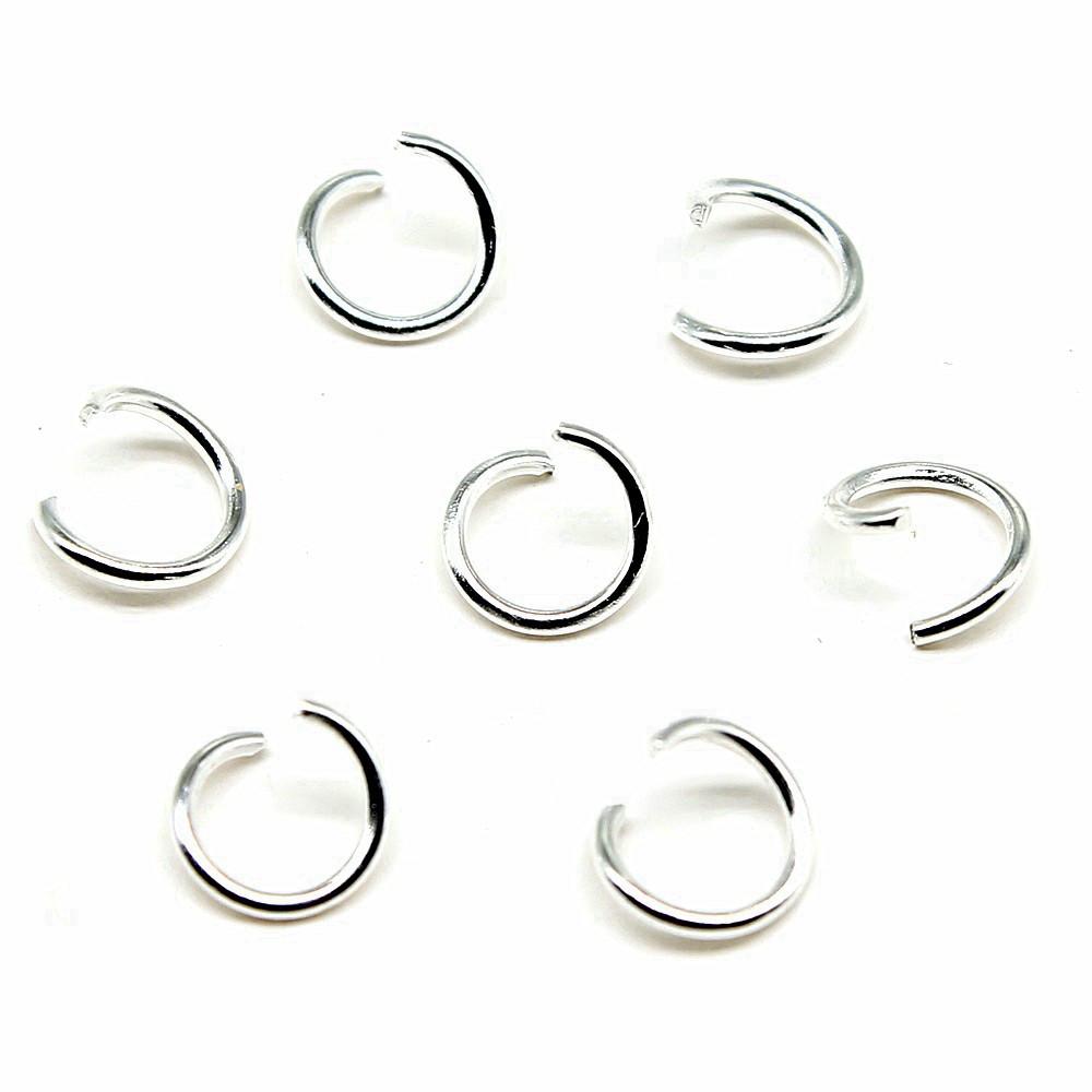 5 Colors 6 Sizes Jump Rings Open Connectors For Jewelry Making Components