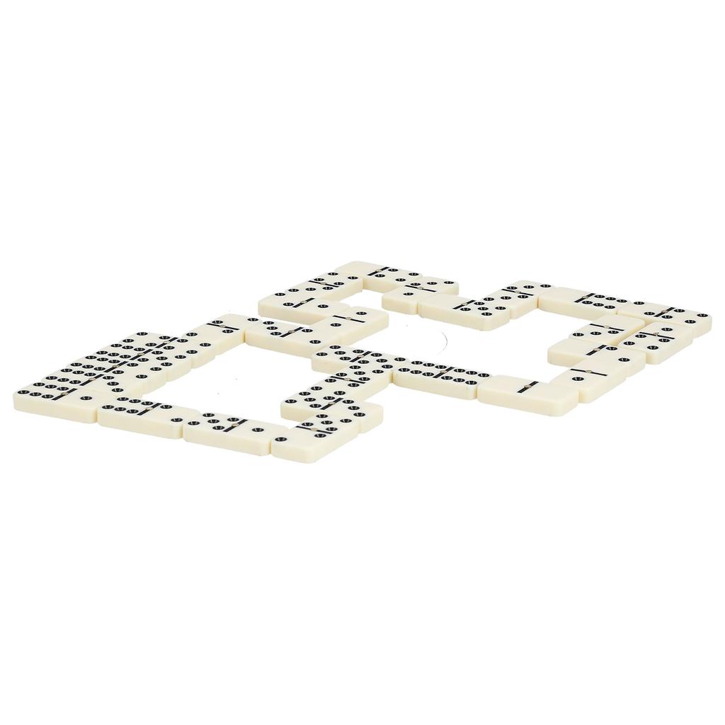 Domino Set Classic Dominoes 28 Pieces Amino Plastics Puzzle Dominoes for Boys Girls Party