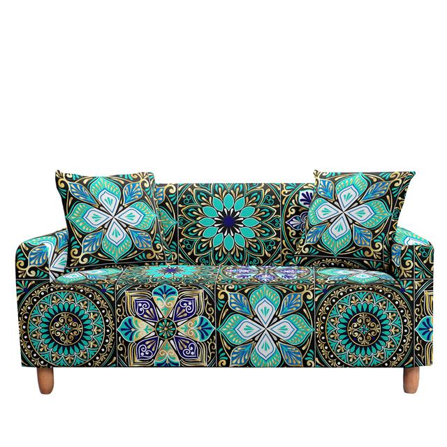 Elastīgs Mandala Print Dīvāna pārvalks Stretch