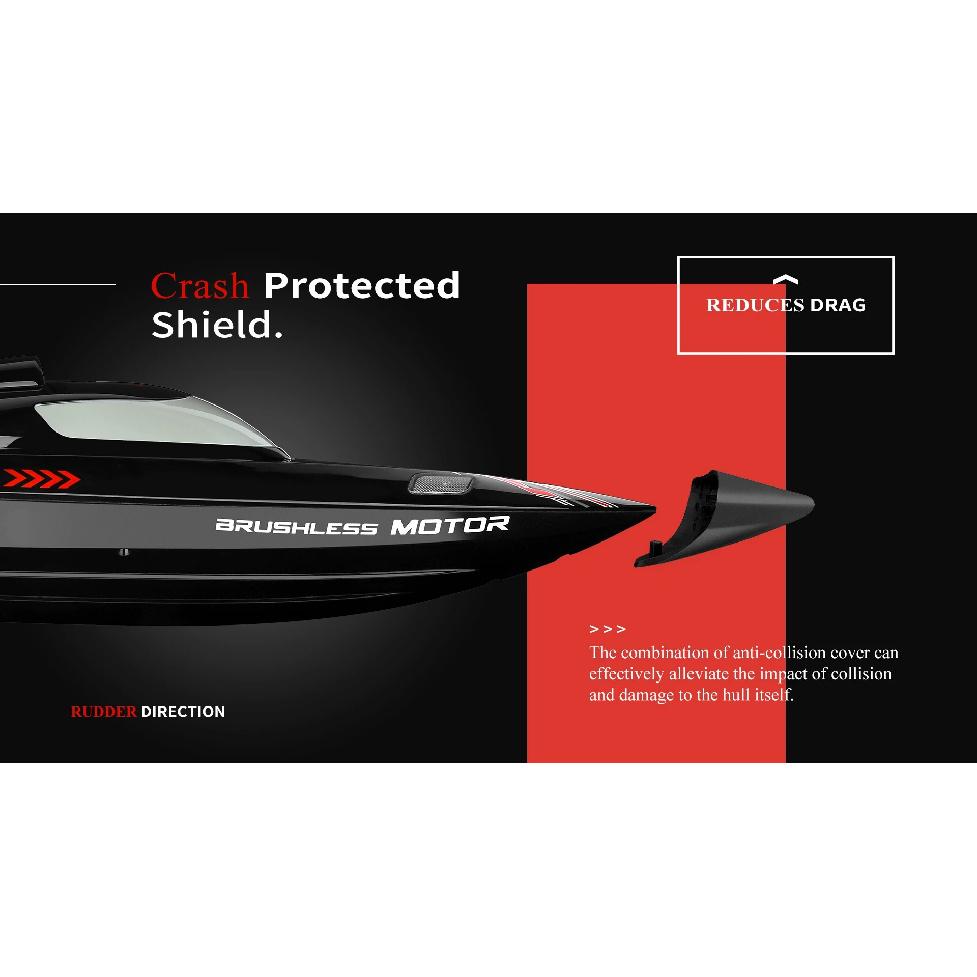 WLtoys WL916 WL912-A RC Boat 2.4Ghz 55KM/H 35KM/H High Speed Racing Watercraft Remote Control Speedboat Model Toys Birthday Gift