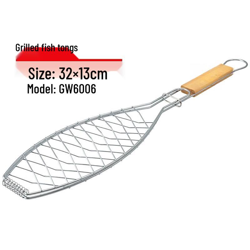 

Zhishi GW6006 Fish-Shaped BBQ Grilling Rack