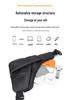 Men's Lightweight Crossbody Chest Bag - Irregular, Simple, Casual, and Trendy for Outdoor Sports