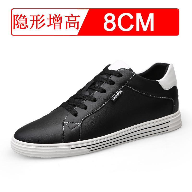 

Новые туфли на высоком каблуке для мужчин, высота 8 см. Спортивная и повседневная мужская обувь со встроенной высотой. Мужские дышащие кроссовки для бега. 37