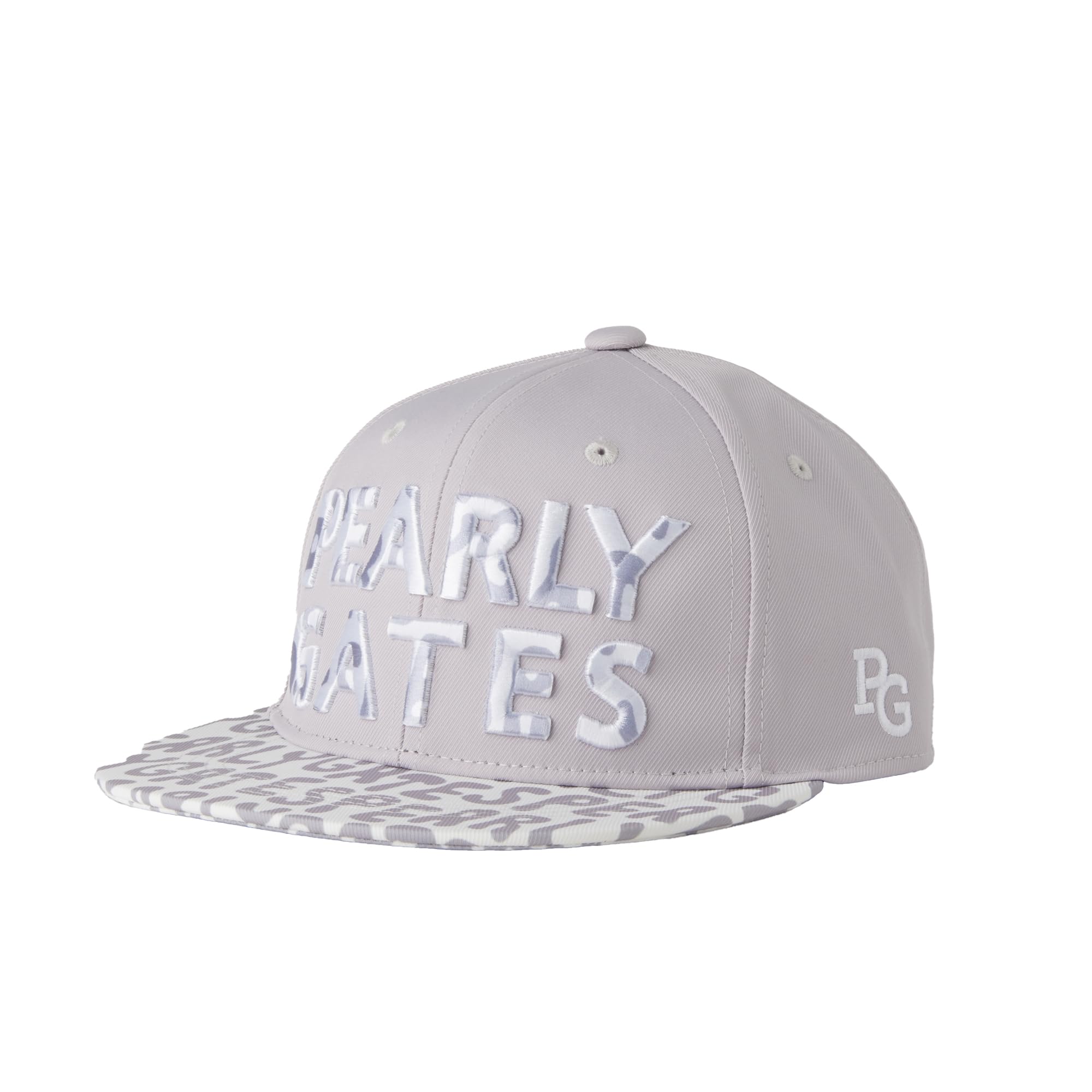 

Unisex flat cap Golf hat base FR [Pearly Gates] (doodle pattern/adjustable size) / / 053-4187509 031_White