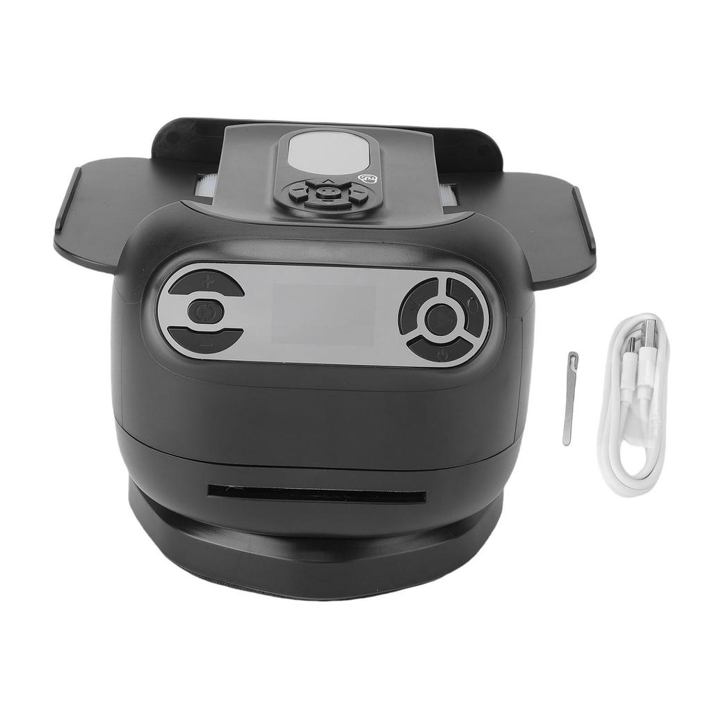 Automatic Card Dealer and Shuffler 360 Degree Rotating Poker Shuffling Dealing Machine Black