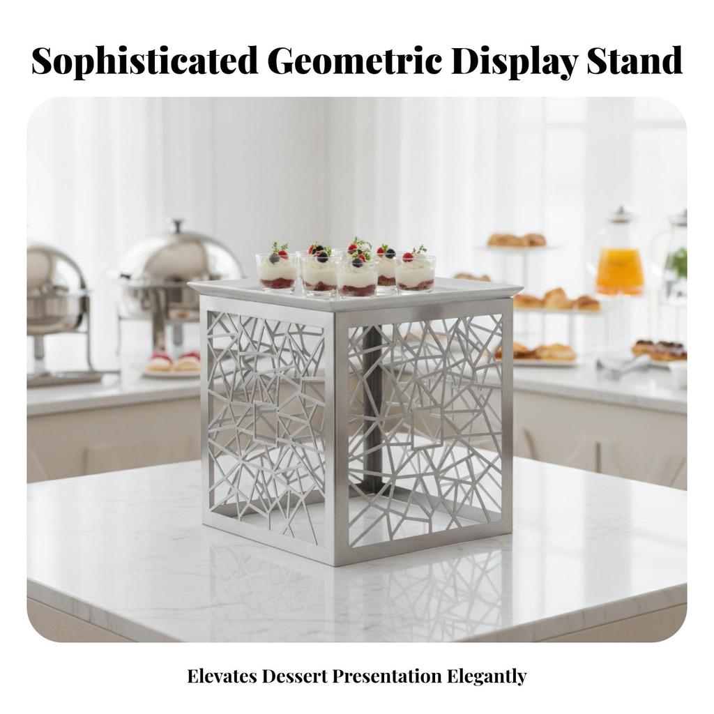 Dessert Stand Geometric Buffet Riser Modern for Bakers