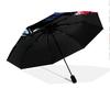 1PC Crow Raven Skull Umbrella Portable Folding Umbrella Iron Frame Hole Bone Structure Outdoor Home Umbrella