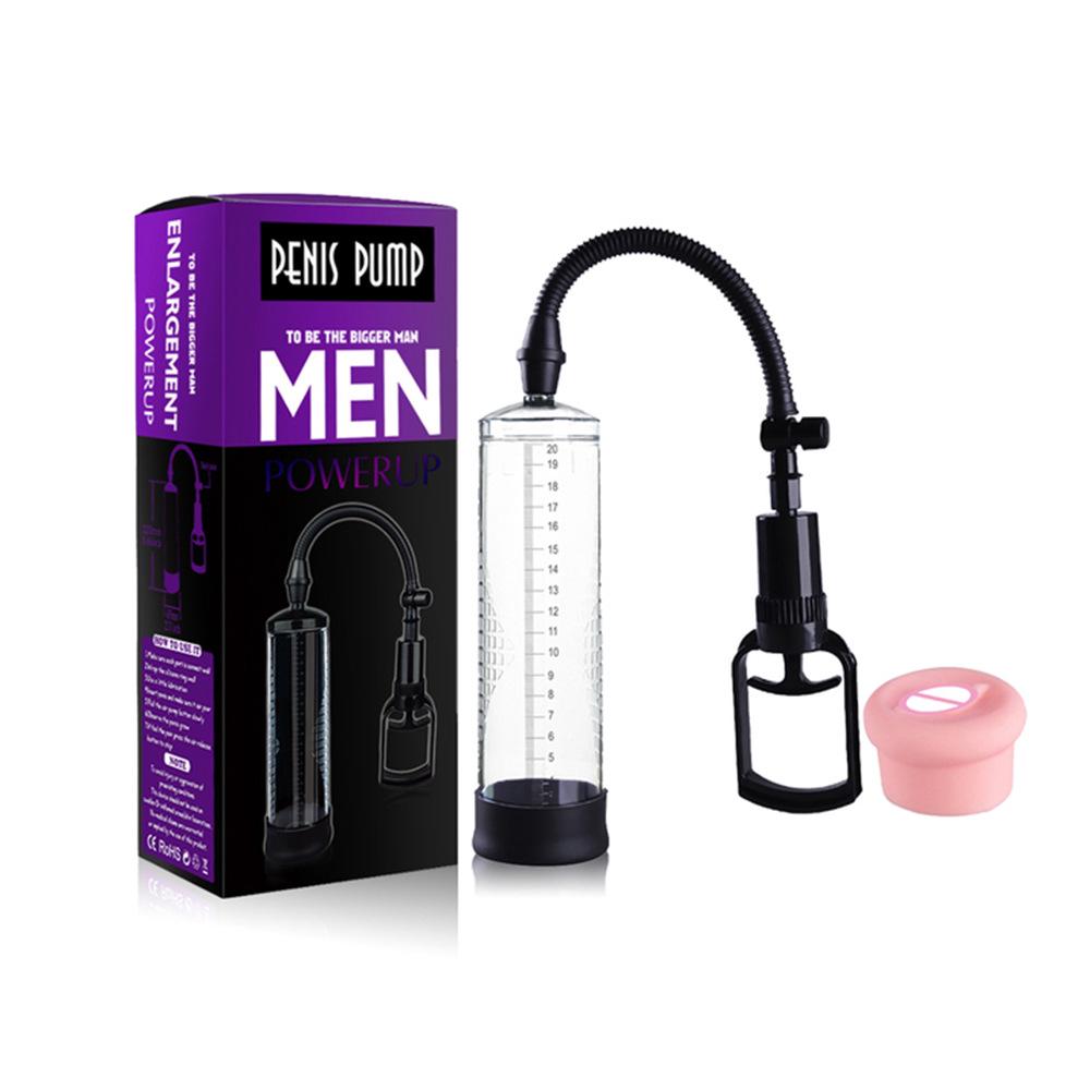 Negative Pressure Vacuum Pump Male Erection Enhancer and Trainer.
