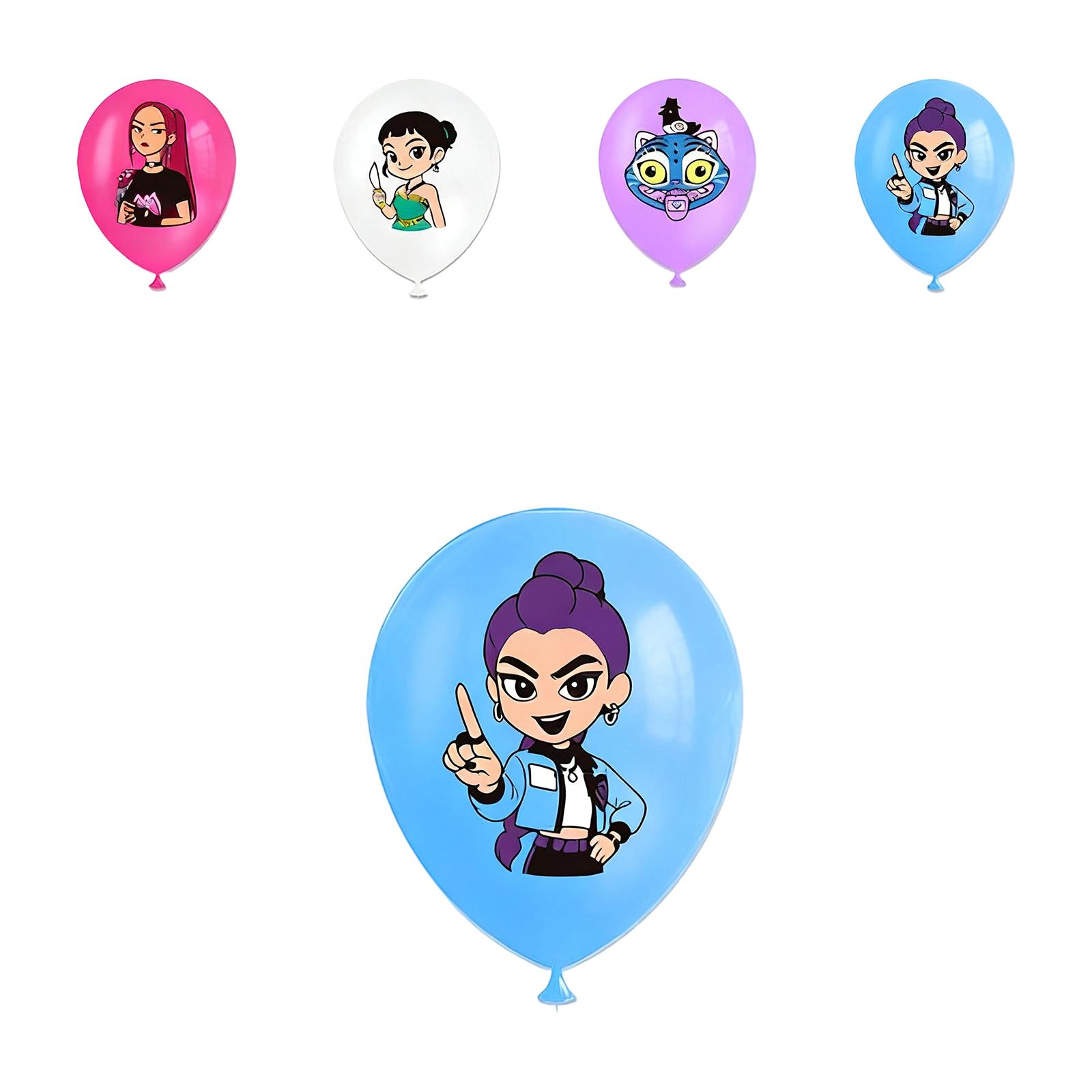 

Баннер для украшения тематической вечеринки по случаю дня рождения, флажки, флажок для торта, воздушные шары - Набор One Size