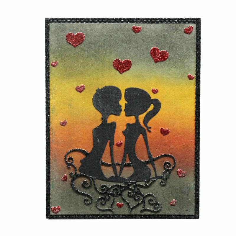 Troquel De Corte De Metal De Flor Rosa, Plantillas Troqueladas Para álbum De Recort DIY, Tarjeta De Papel En Relieve - AliExprs