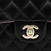 Chanel Mini Classic Flap Bag With Handle Black/Pink AS2431 AS2431-B10324-NN021