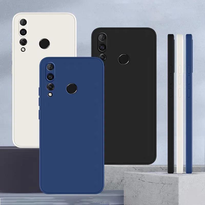 Per Custodie Huawei P50 P40 P30 P20 Lite Per Mate 20 30 40 Pro P smart Z Honor 8X Cover Lusso Originale Custodia per Telefono in Silicone Liquido